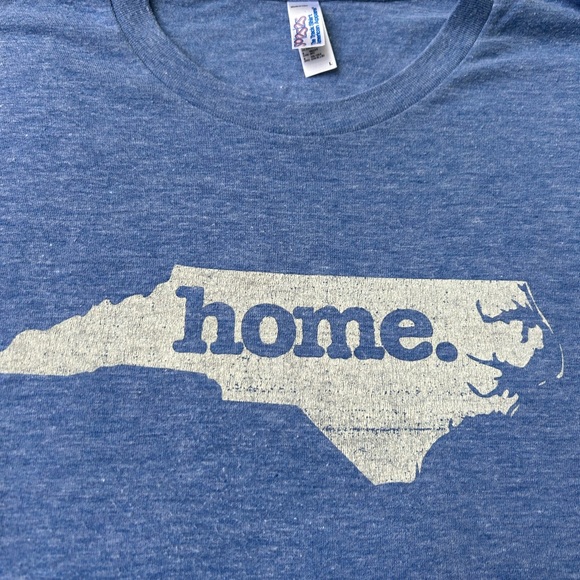 North Carolina Home t-shirt, large, NC, Carolina blue - Picture 1 of 2